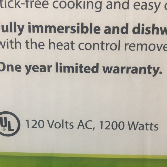 Presto kitchen kettle; multi cooker, fryer & steamer - new in unopened box - Picture 8 of 9